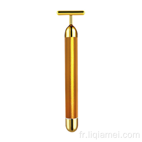 Mini vibration électrique 24k bar en or